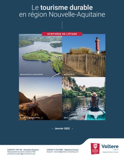 Publication des résultats de l'étude « Le tourisme durable e ...